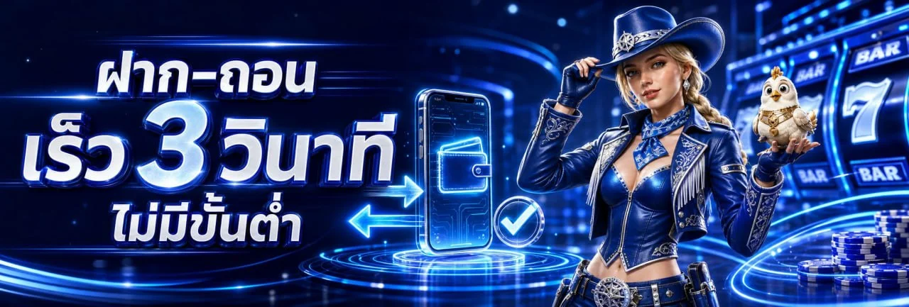 ระบบฝากถอนออโต้ SBOXUSA สะดวกรวดเร็ว